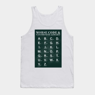 Morse Code Tank Top